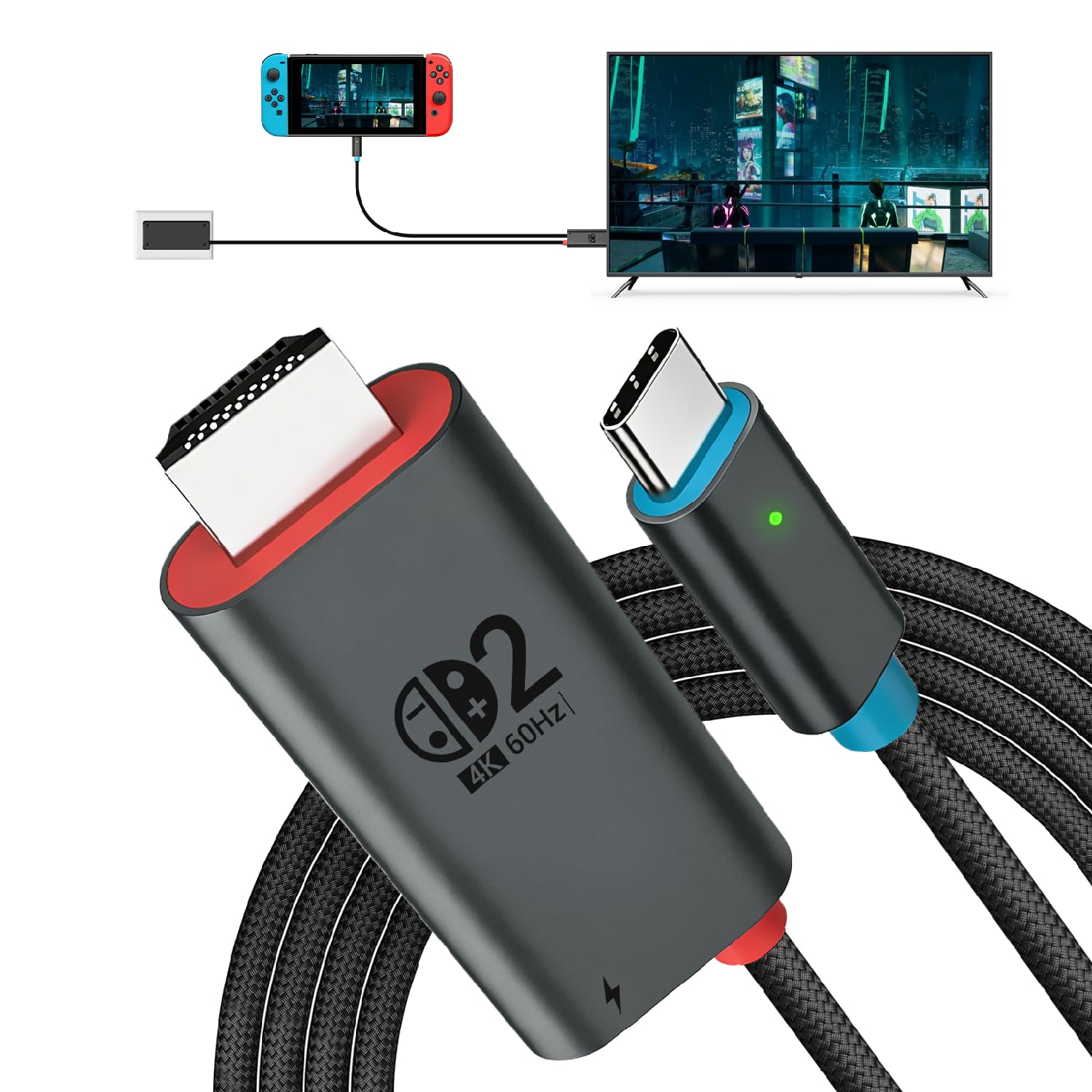 Amazon | Switch 2 ドック 小型 HDMIケーブル 【アップグレード版「Ver